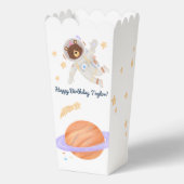 SpacePopcorn-Box Geschenkschachtel (Rückseite)