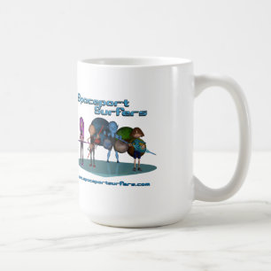 Spaceportsurfers-Tasse Kaffeetasse