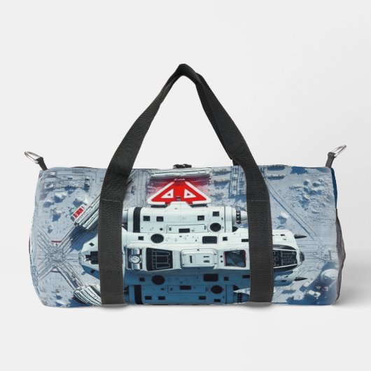 SPACESHIP DUFFLE BAG (Vorderseite)