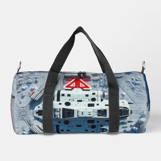 SPACESHIP DUFFLE BAG (Rückseite)