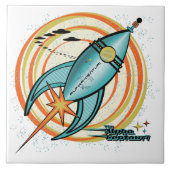 SpaceShip O'Rama Fliese (Vorderseite)