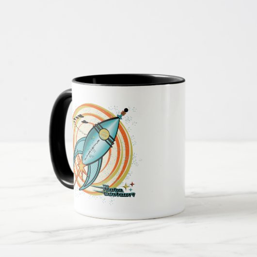 SpaceShip O'Rama Tasse (Vorderseite Links)