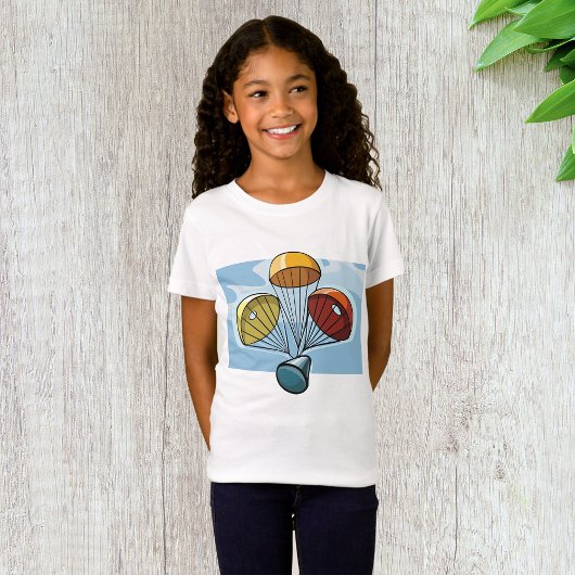 Spaceship Returning Girls T - Shirt