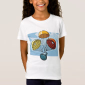Spaceship Returning Girls T - Shirt (Vorderseite)
