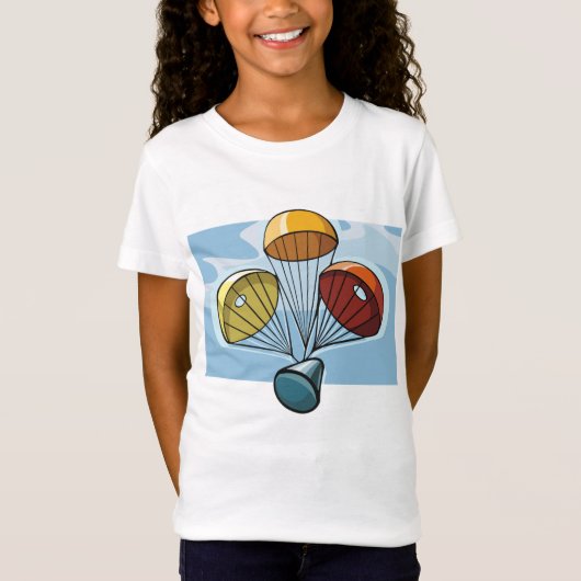 Spaceship Returning Girls T - Shirt (Vorderseite)