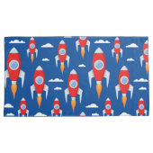 Spaceship Rocket Fun Kissenbezug (Vorderseite-Rechts)