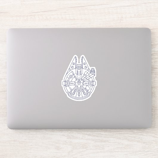 Spaceship Sticker (Computer)