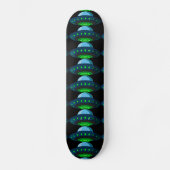 SPACESHIP UFO SKATEBOARD DECK (Vorderseite)