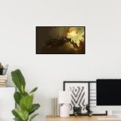 Spaceship von EVE online Fan Art Poster (Heimbüro)