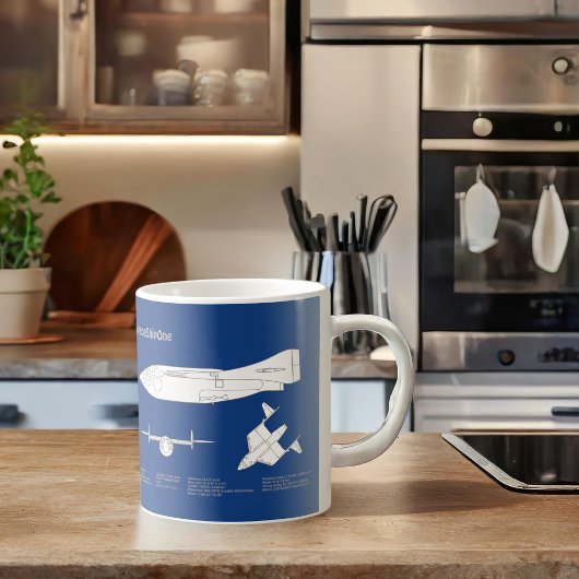 SpaceShipOne - Flugzeugkonzepte ABD Kaffeetasse