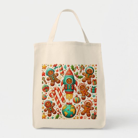 SpaceShuttle Weihnachten Tragetasche (Vorne)