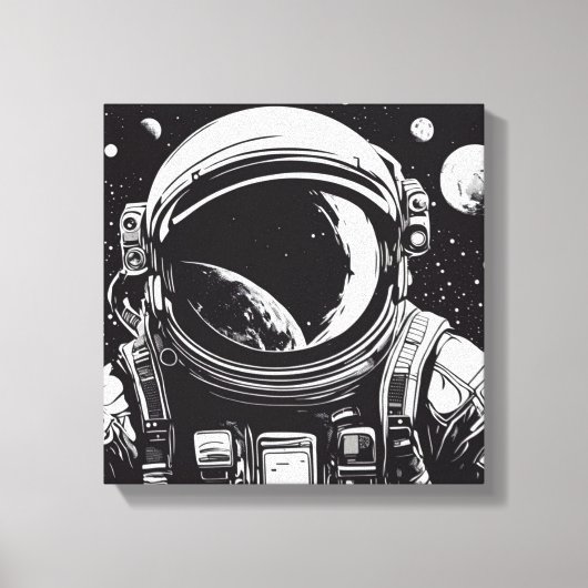 SPACEWALK-EVA 3 LEINWANDDRUCK (Vorderseite)