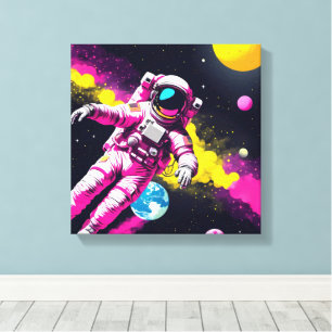 SPACEWALK-EVA 5 LEINWANDDRUCK