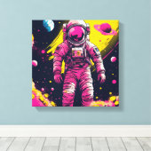 SPACEWALK-EVA 9 LEINWANDDRUCK (Insitu (Holzboden))