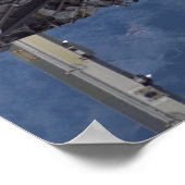 Spacewalk & ISS (STS-115) Poster (Ecke)