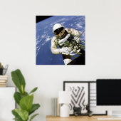 Spacewalk Poster (Heimbüro)