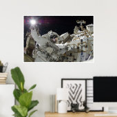 Spacewalk Poster (Heimbüro)