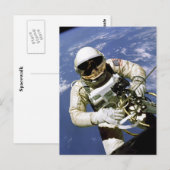 Spacewalk Postkarte (Vorne/Hinten)