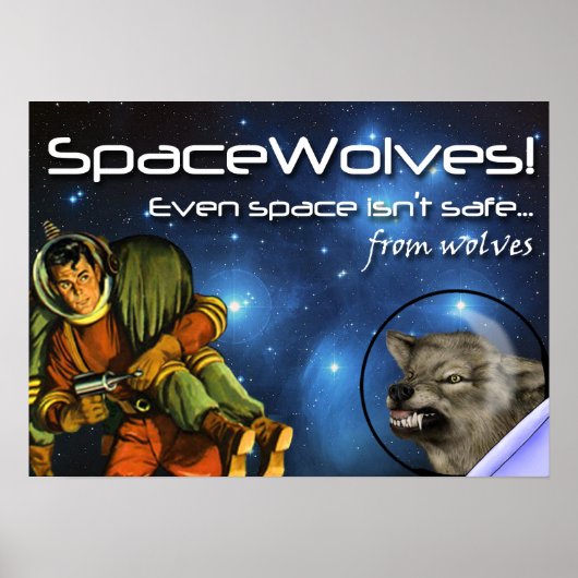 SpaceWolves: Das Poster! Poster (Vorne)