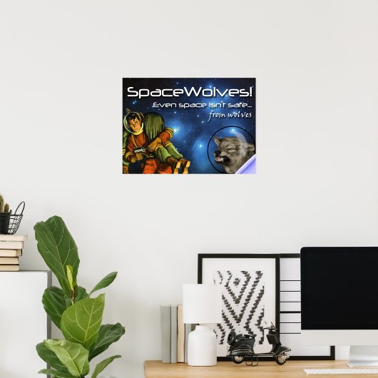 SpaceWolves: Das Poster! Poster (Heimbüro)