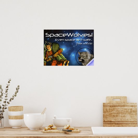 SpaceWolves: Das Poster! Poster (Küche)