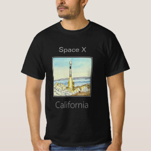 SpaceX Launch, Vandenberg, Kalifornien T-Shirt