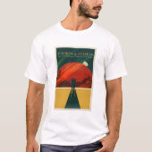 SpaceX Mars Phobos und Deimos Tourismus Poster T-Shirt (Vorderseite)