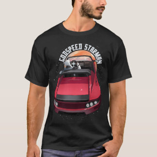Spacex Starman - Don't panic - Elon Musk T-Shirt