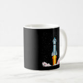 SpaceX Starship Kaffeetasse (VorderseiteRechts)