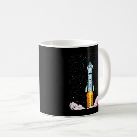 SpaceX Starship Kaffeetasse (VorderseiteRechts)
