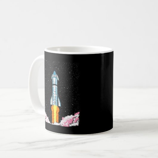 SpaceX Starship Kaffeetasse (Vorderseite Links)