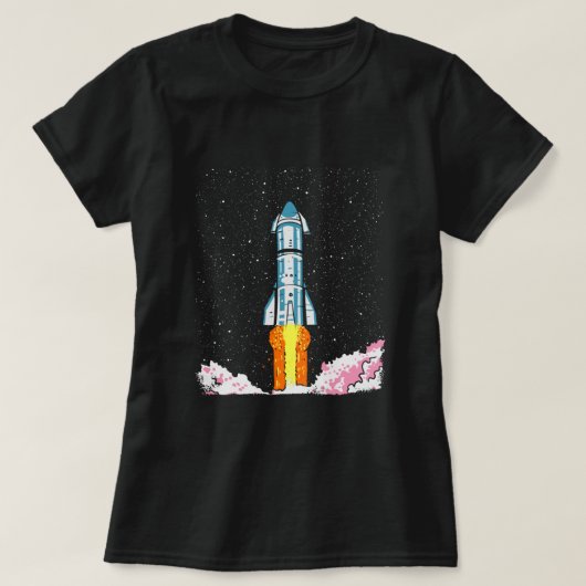 SpaceX Starship T-Shirt (Design vorne)