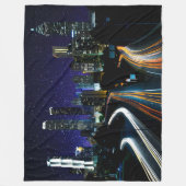 Spacey Atlanta Fleecedecke (Vorderseite)