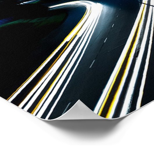 Spacey Atlanta Poster (Ecke)