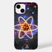 Spacey Atomic Case-Mate iPhone Hülle (Rückseite)