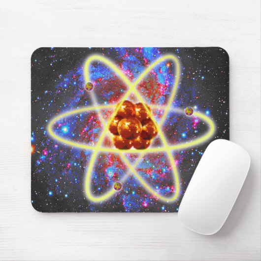 Spacey Atomuse Pad Mousepad (Mit Mouse)