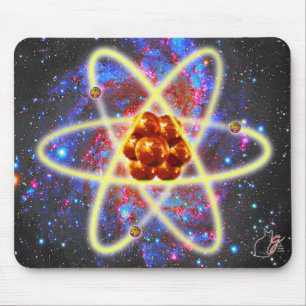 Spacey Atomuse Pad Mousepad