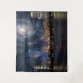 Spacey Boston Wandteppich (Vorderseite)