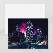 Spacey Los Angeles Postkarte (Vorne/Hinten)