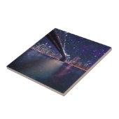 Spacey Manhattan Skyline Fliese (Seite)