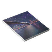 Spacey Manhattan Skyline Notizblock (angewinkelt)