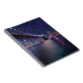 Spacey Manhattan Skyline Notizblock (Rechte Seite)