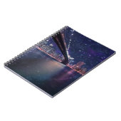 Spacey Manhattan Skyline Notizblock (Linke Seite)
