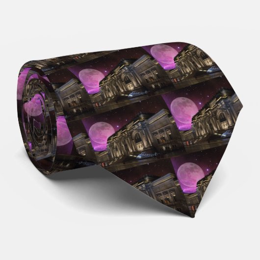 Spacey Metropolitan Museum Krawatte (Gerollt)