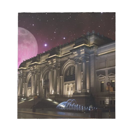 Spacey Metropolitan Museum Notizblock (Vorderseite)