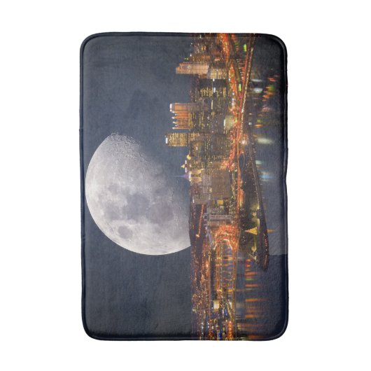 Spacey Pittsburgh Badematte (Vorderseite Vertikal)