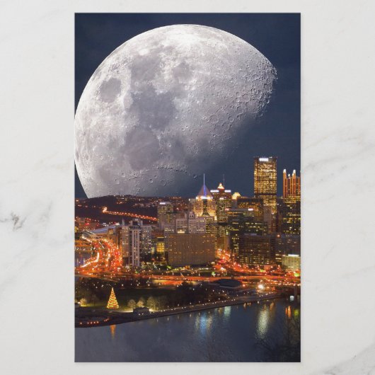 Spacey Pittsburgh Briefpapier (Vorderseite)