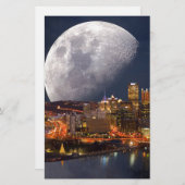 Spacey Pittsburgh Briefpapier (Vorne/Hinten)