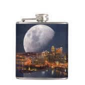 Spacey Pittsburgh Flachmann (Vorderseite)