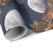 Spacey Pittsburgh Geschenkpapier (Rolleneckpunkt)